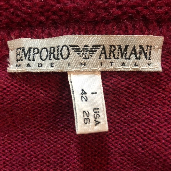 Emporio Armani Wool Sweater - Picture 3 of 5